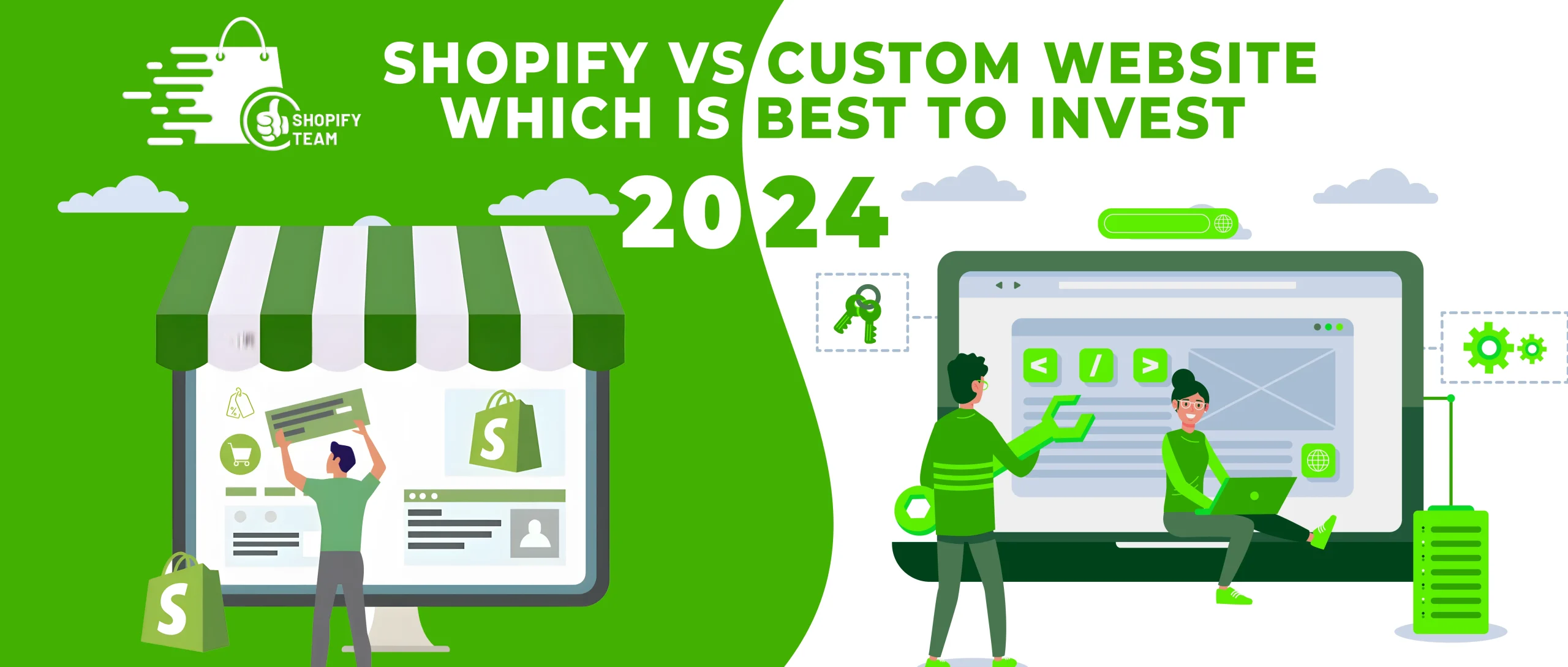 Shopify vs Custom Website