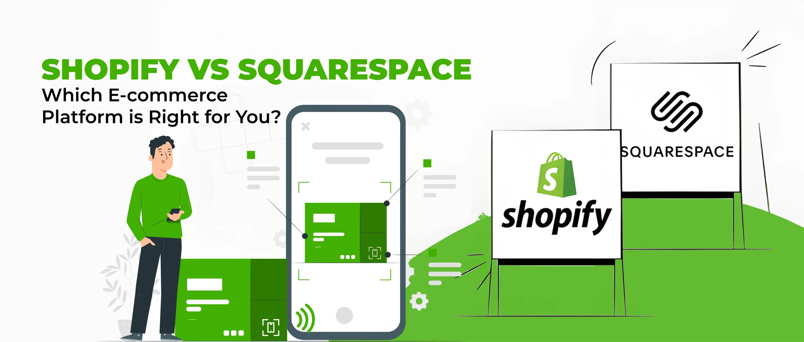 Shopify vs Squarespace